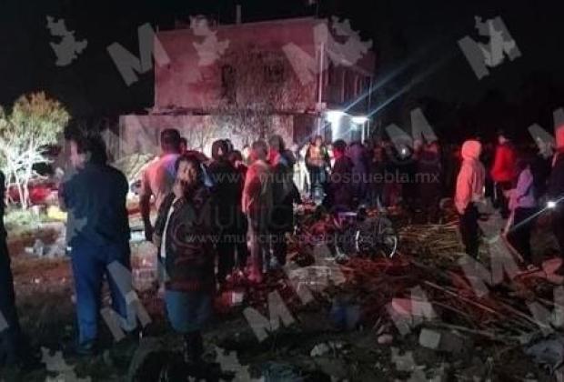 Explota polvorín en el municipio de Juan C. Bonilla