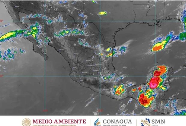 Se prevén lluvias fuertes en Puebla, Tlaxcala y Veracruz