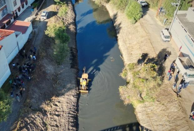 Avanza la restauración de la cuenca del río Atoyac en Tlaxcala