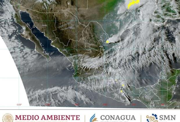Se pronostican lluvias puntuales fuertes para Puebla y Veracruz