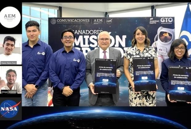 En agosto cinco jóvenes mexicanos irán a la NASA