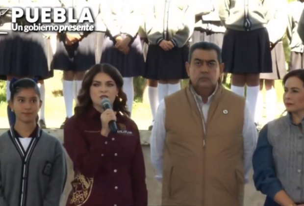 Céspedes inaugura aulas didácticas en la Telesecundaria de Zacatlán