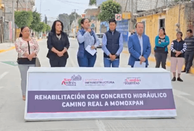 Con inversión de 9 mdp, entrega Cuautle Camino Real a Momoxpan