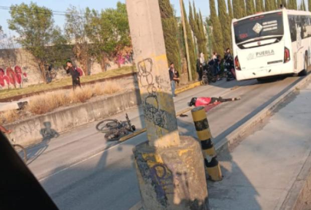 Muere ciclista atropellado por una unidad de RUTA