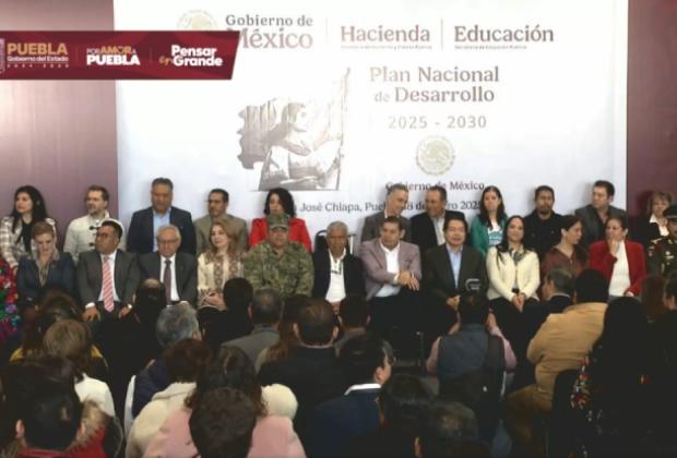 Inversión histórica en educación anuncian Mario Delgado y Alejandro Armenta