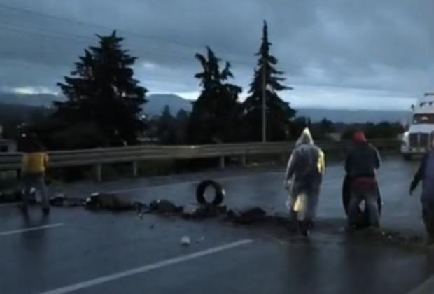 Tras seis horas de cierre liberan la autopista México-Puebla
