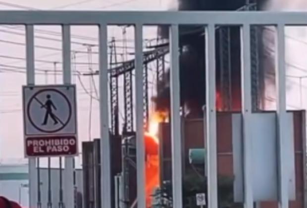 Se registra incendio en CFE de Almecatla frente a Volkswagen