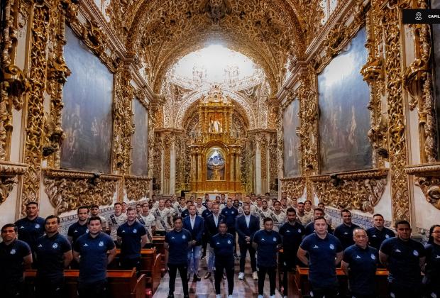 VIDEO Puebla se toma la foto oficial en la Capilla del Rosario