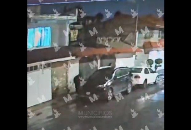VIDEO Sigue el robo de autopartes en Santa Cruz Buenavista