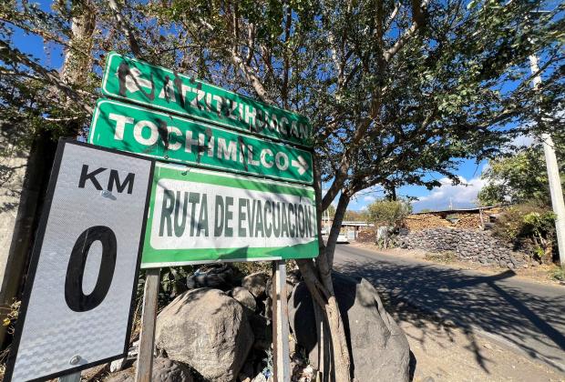 Estado se alista en caso de contingencia por el volcán Popocatépetl