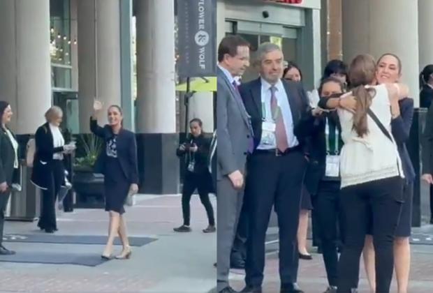 VIDEO Claudia Sheinbaum ha llegado a Canadá para la cumbre del G7