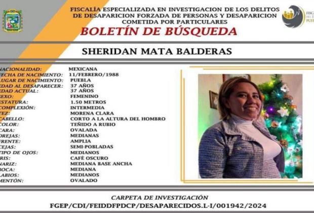 CDH coadyuva en la búsqueda de la activista Sheridan Mata