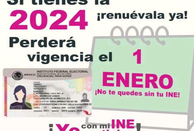 Hay 329 mil 584 credenciales del INE pendientes de renovar en Puebla