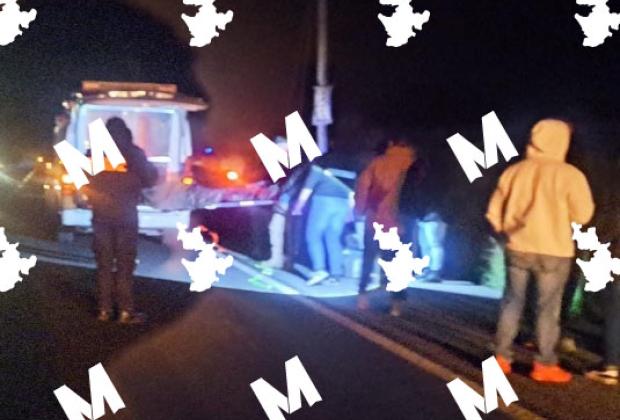 Abandonan a hombre ejecutado en la Vía Corta Santa Ana–Puebla