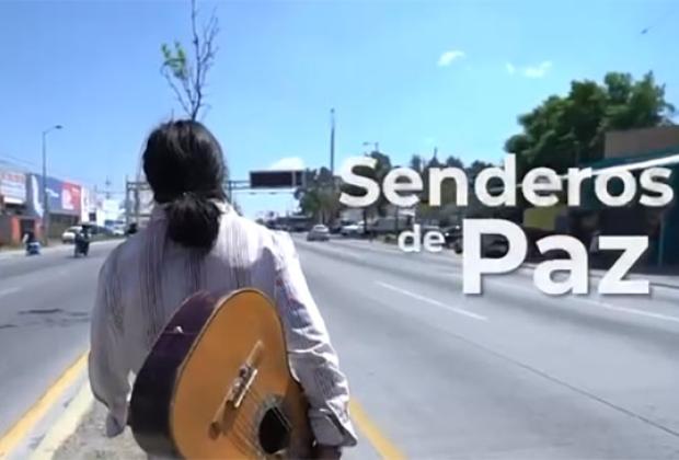 Senderos de Paz: la historia de Víctor, músico y pintor que trabaja en las cuadrillas de limpieza