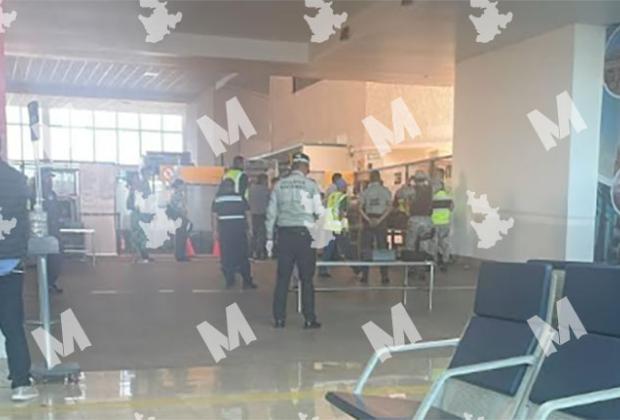 Ubican maletas con droga en vuelo de Volaris en aeropuerto de Huejotzingo