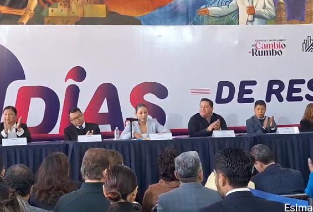 Lupita Cuautle presenta actividades de los cien días al frente de San Andrés Cholula