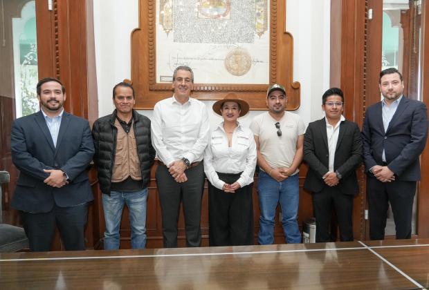 Se reúne Pepe Chedraui con representantes de Segalmex