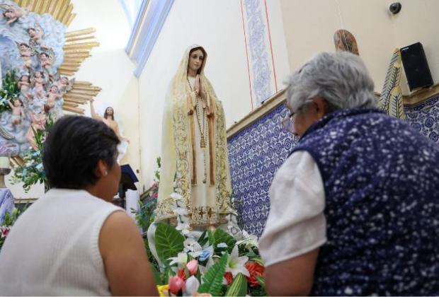 Celebran Fiesta Patronal de la Virgen de Fátima en Puebla