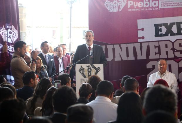 Pepe Chedraui inaugura “Expo Universidades 2025”; profesionalizara servidores públicos