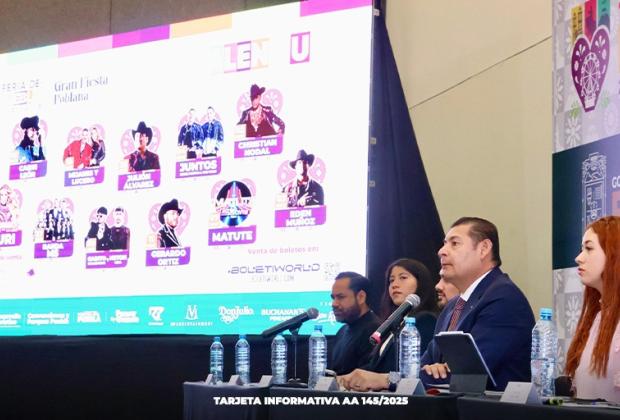 Puebla será centro de atención; Palenque 2025 generará importante derrama económica