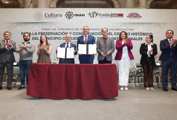 Generan alianza Chedraui e INAH para fortalecer la atención ciudadana en el Centro Histórico