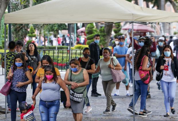 Rebasa Puebla los mil 500 casos de Covid por segunda vez en el año Rebasa Puebla los mil 500 casos de Covid por segunda vez en el año