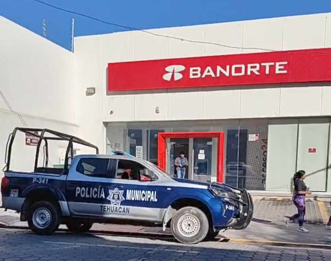 Trabajador del Ooselite fue el asaltado en sucursal bancaria de Banorte