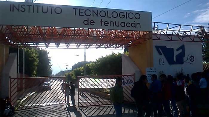 Suspenden clases en Tecnológico de Tehuacán en apoyo a normalistas