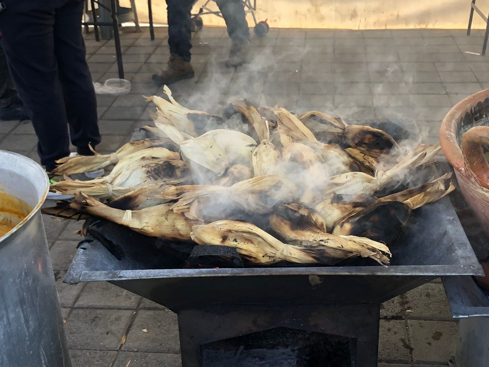 VIDEO Cientos disfrutan de la Feria del Tamal en San Pedro Cholula