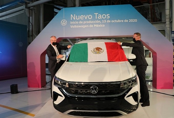 Con 400 mdd de inversión VW inicia producción de la Taos en Puebla