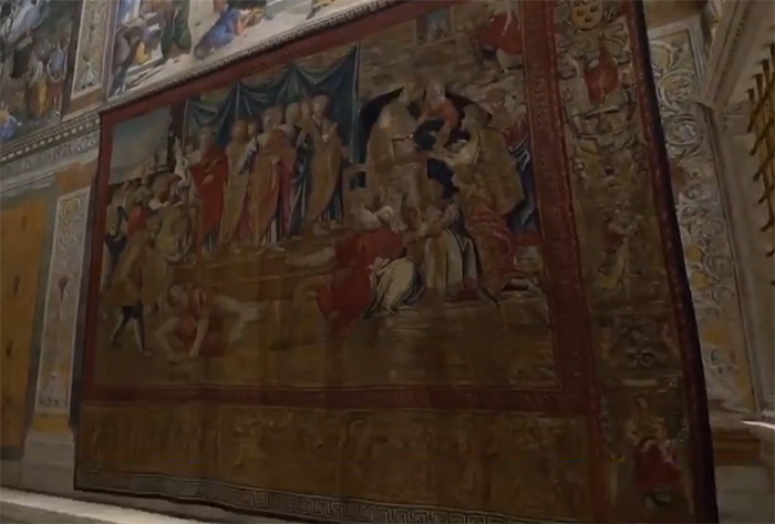 Capilla Sixtina exhibirá tapices de Rafael