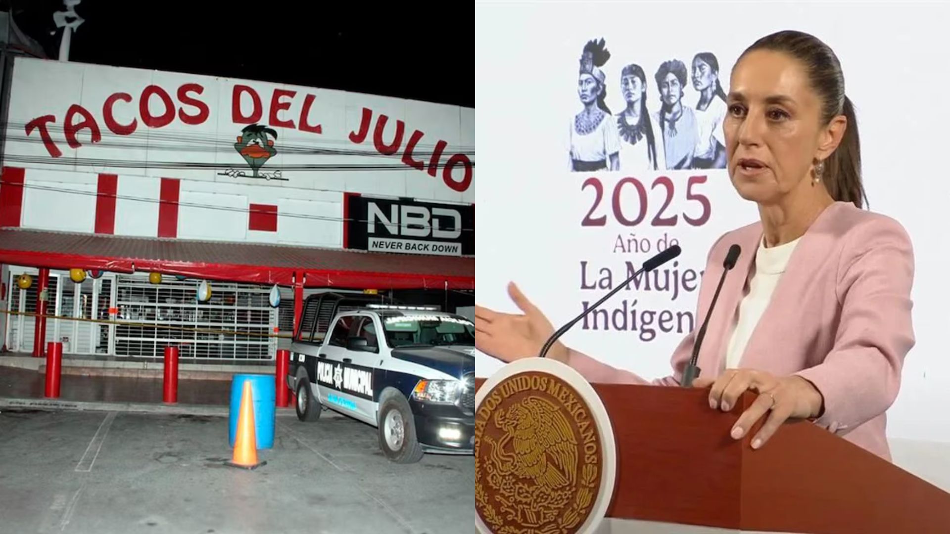 Sheinbaum exige que se investigue asesinato de taquero en Nuevo León