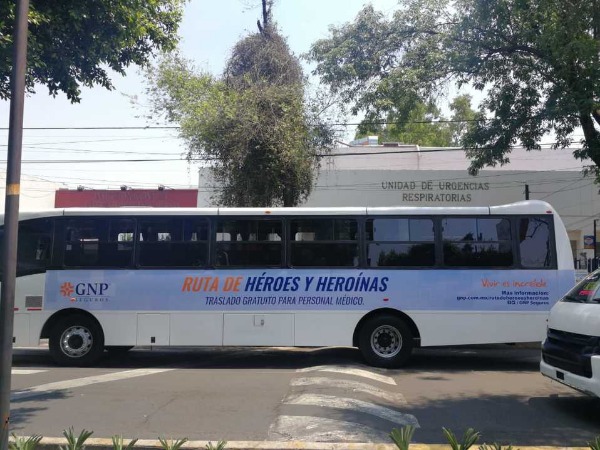 Puebla invierte 12 mdp en transporte gratuito para personal médico