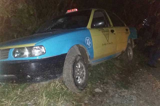 Investigan en Xicotepec asalto a taxista quien fue policía municipal