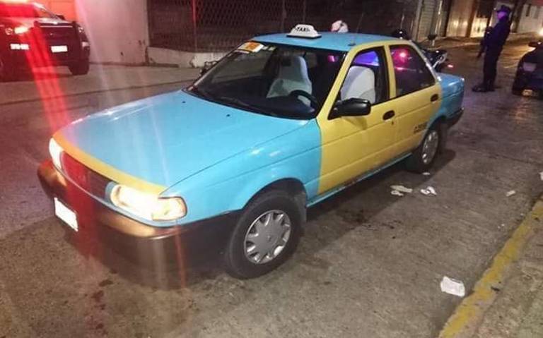Taxista teziuteco es baleado en Veracruz