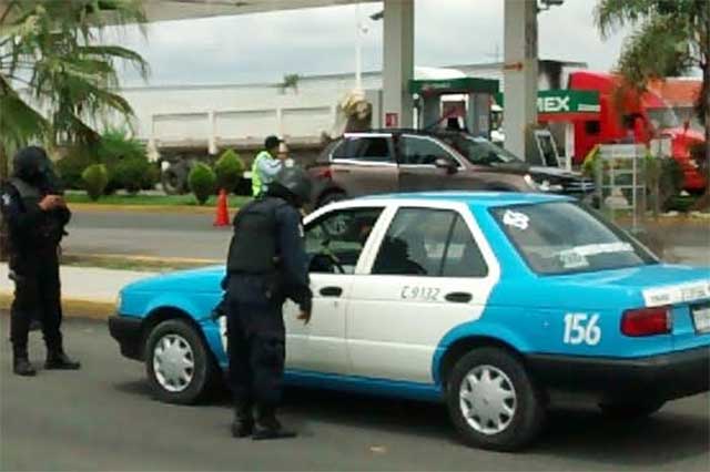 Taxistas de Tehuacán recuperan hasta en 30 minutos vehículos robados