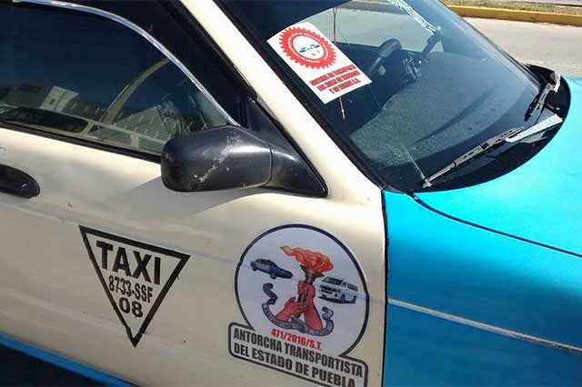 Taxistas de Tehuacán utilizarán app para ofrecer su servicio ante posible llegada de Uber