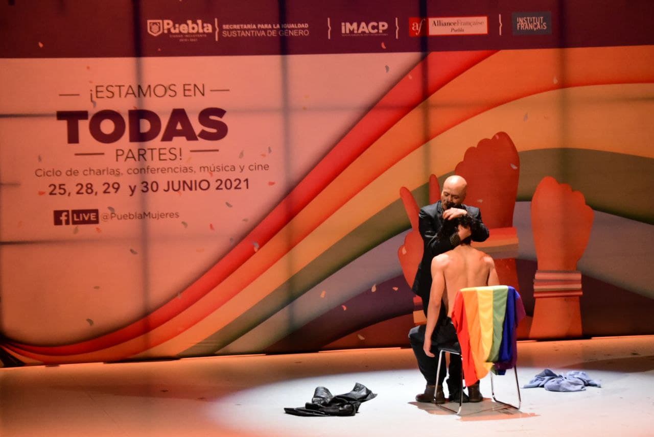Ayuntamiento de Puebla celebró dos puestas en escena de temática LGBT+ 