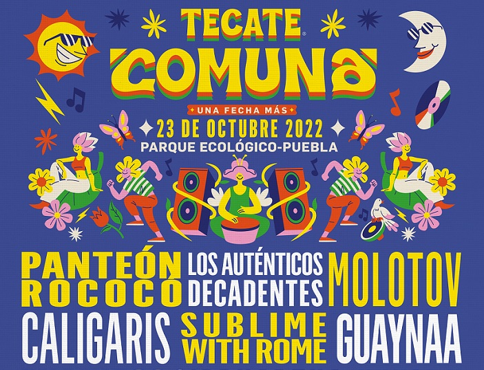 Abren segunda fecha del festival Tecate Comuna en Puebla
