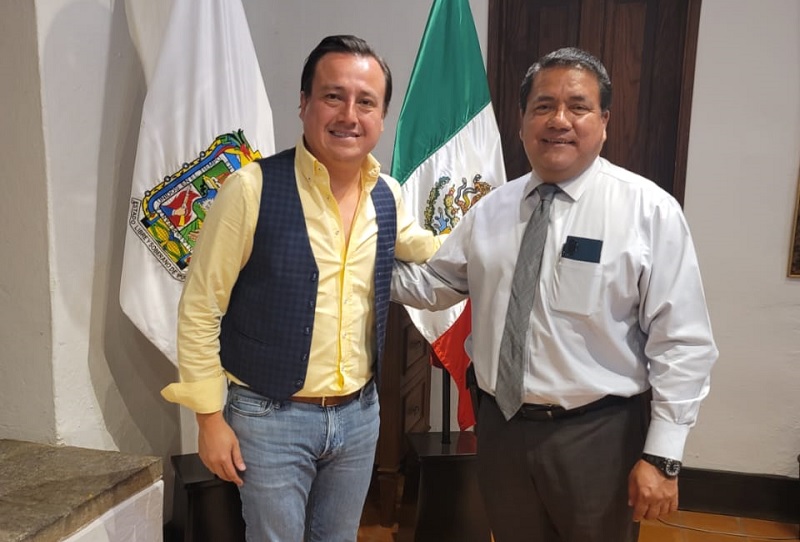 Acuerda Huerta con Mier Bañuelos reforzar seguridad en Tecamachalco