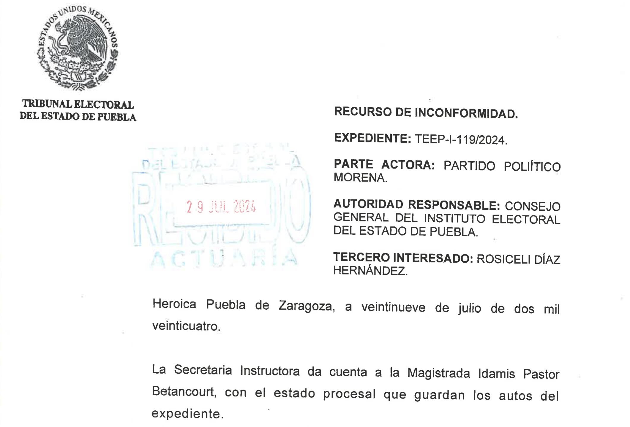 TEEP busca saber si la FGE investiga violencia electoral en Tlahuapan