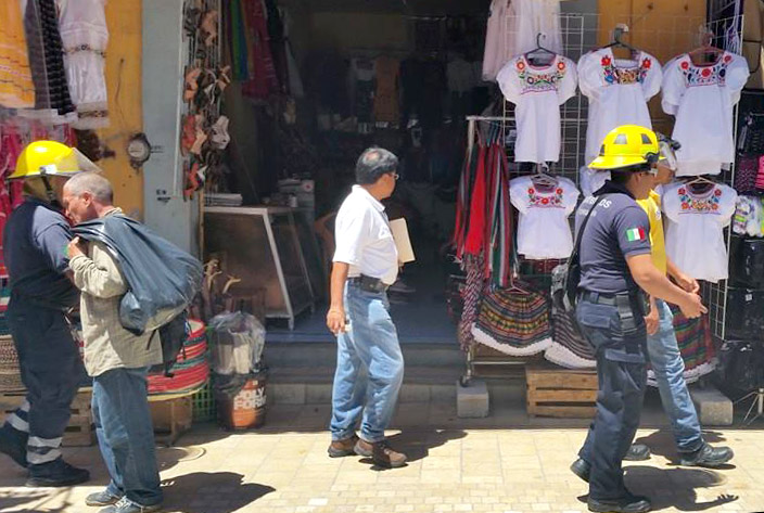 Inician decomiso de pirotecnia en negocios de Tehuacán