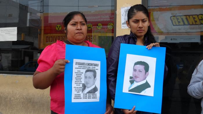Reportan desaparición de tres personas en Tehuacán