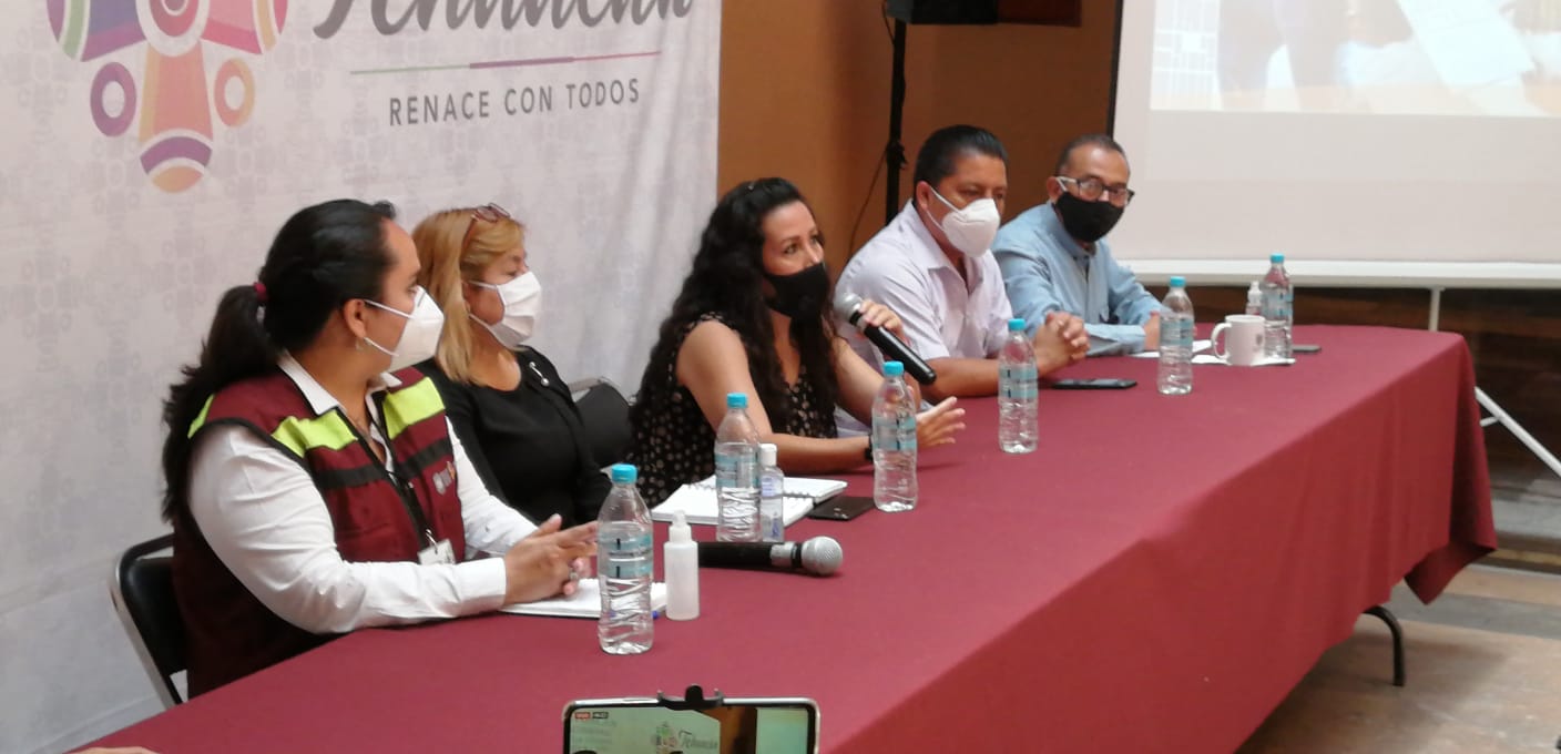 Preparan nueva normalidad para comerciantes en el tianguis la Purísima