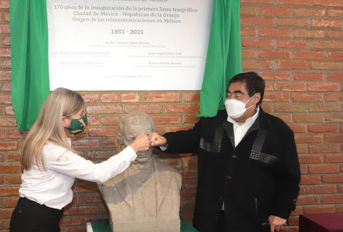Puebla firma convenio con Telecomm