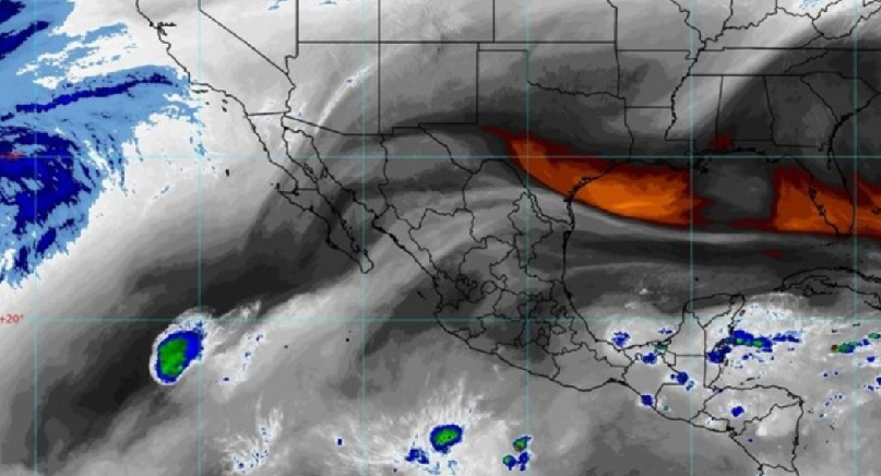 Conagua informó que el frente frío número 14 provocará lluvias fuertes en el  país