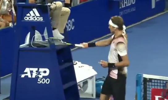 El tenista Zverev, a prueba un año tras golpear silla de árbitro en Acapulco