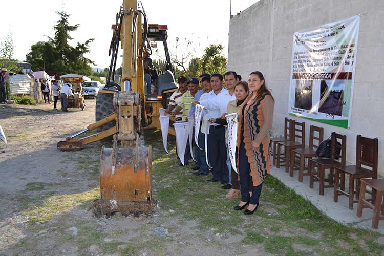 Invierten más de 1 mdp en obras para comunidades de Tepeaca