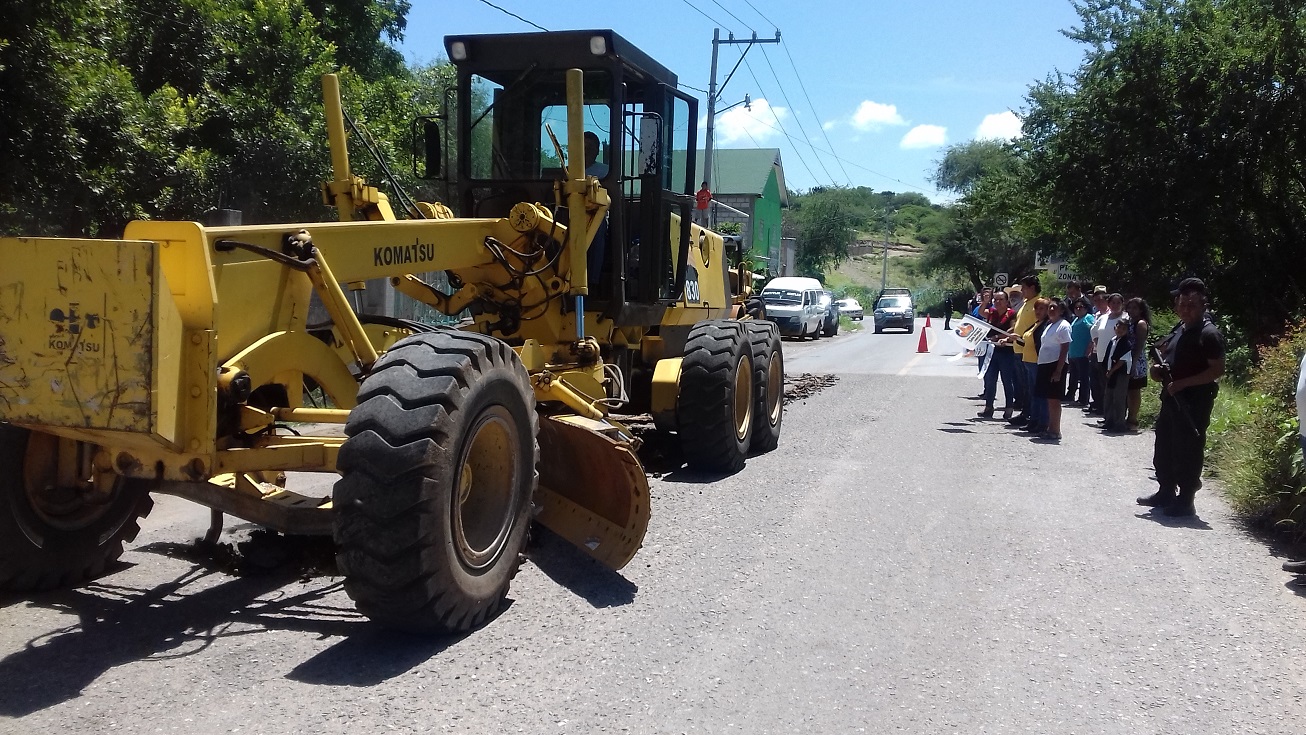 Arrancan trabajos de rehabilitación en carretera Amatitlán-Anicano